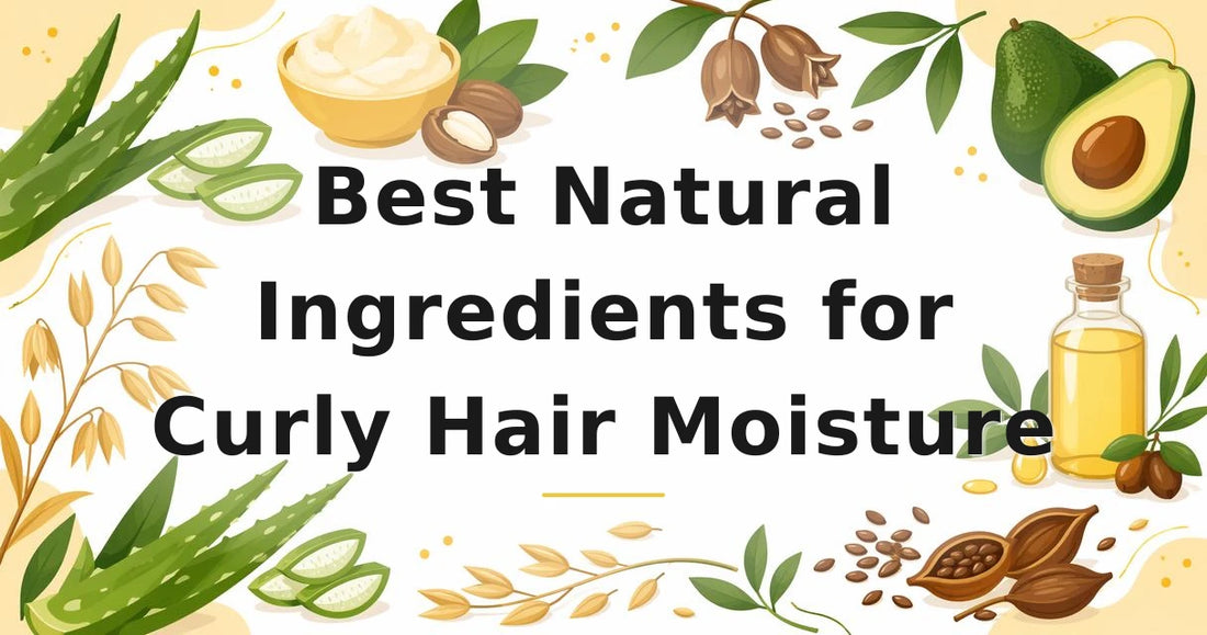 Featured image for: Best Natural Ingredients for Curly Hair Moisture