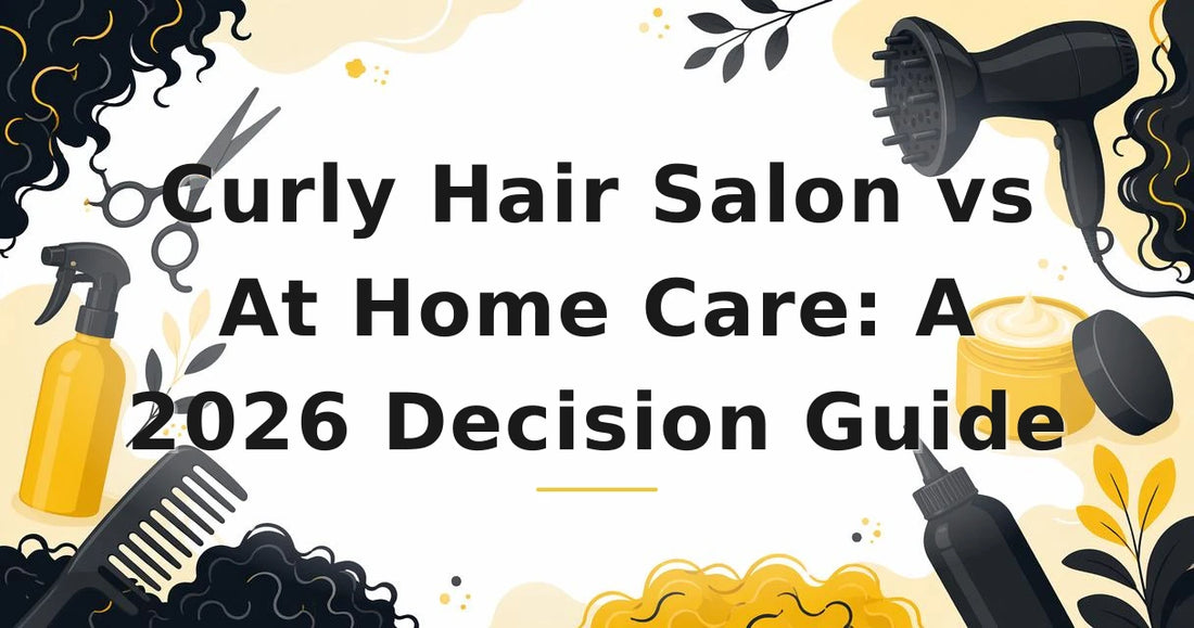 Featured image for: Curly Hair Salon vs At Home Care: A 2026 Decision Guide