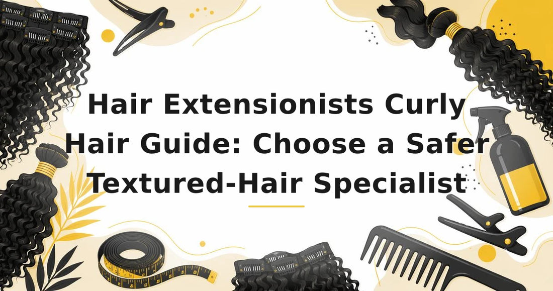 Featured image for: Hair Extensionists Curly Hair Guide: Choose a Safer Textured-Hair Specialist
