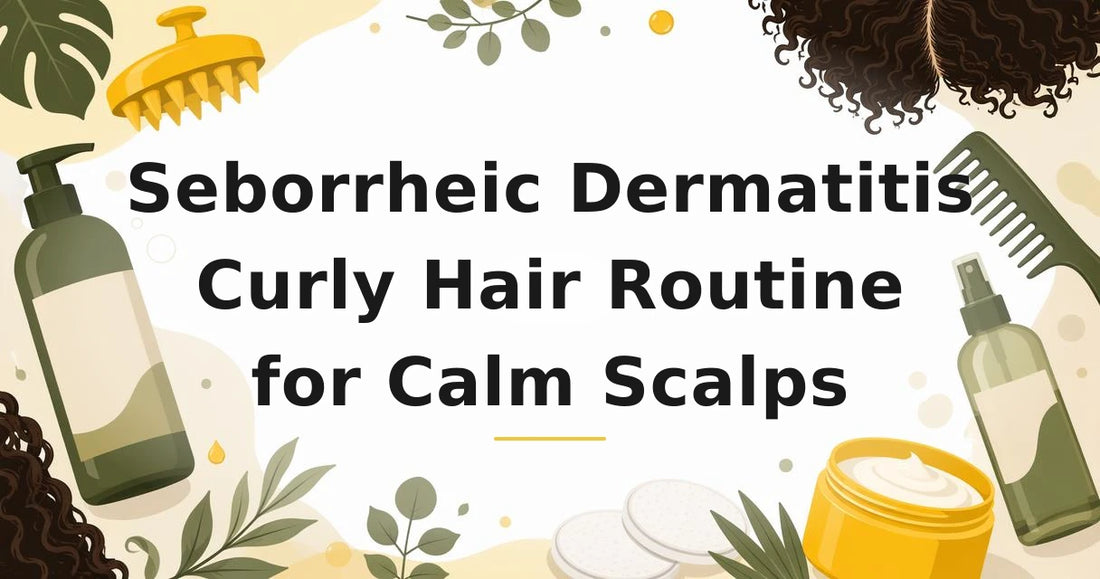 Featured image for: Seborrheic Dermatitis Curly Hair Routine for Calm Scalps