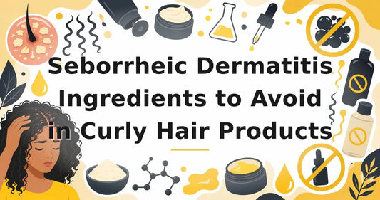 Featured image for: Seborrheic Dermatitis Ingredients to Avoid in Curly Hair Products